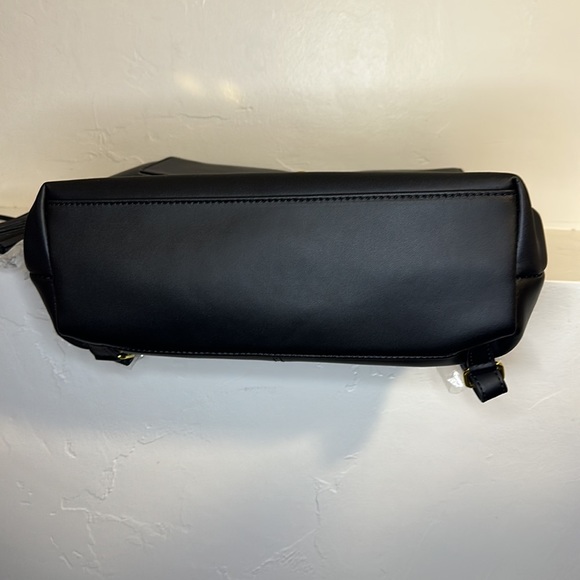 JOY & IMAN Leather Backpack with tassels - Picture 7 of 15